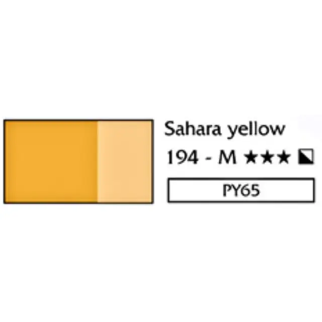 Λάδι Ζωγραφικής Lefranc Louvre - 194 Sahara Yellow - 20ml
