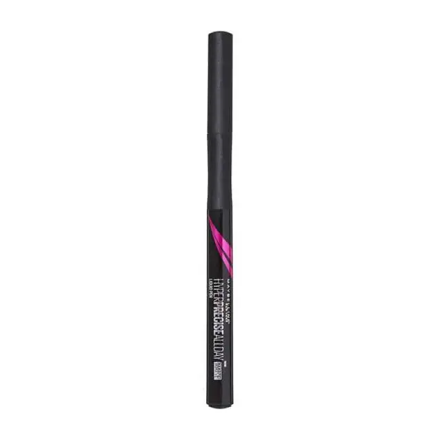 Maybelline Hyper Precise All Day Eyeliner Eyeliner with Wide Felt Tip Matte Black