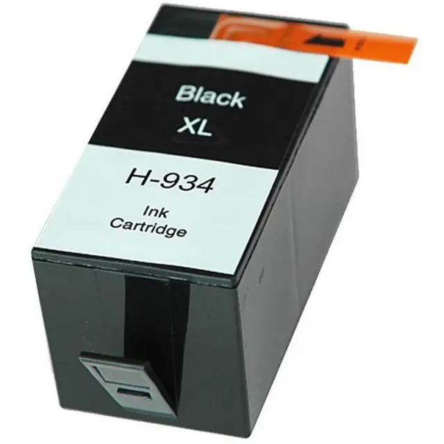 Μελάνι HP Συμβατό 934XL BK Σελίδες: 1.000 Black