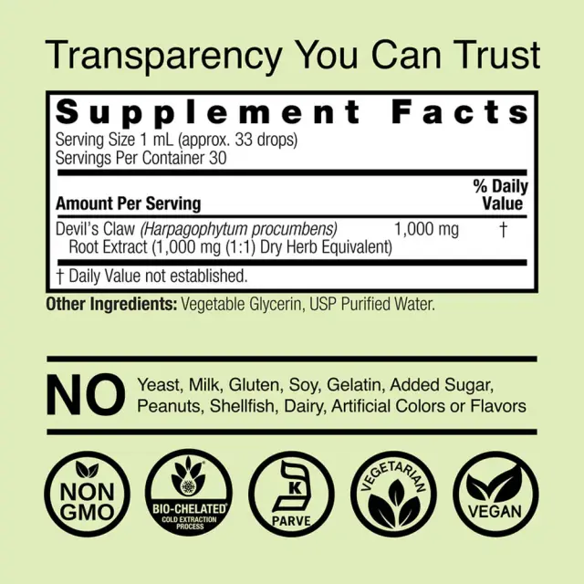 Nature's Answer Devil’s Claw Extract 2