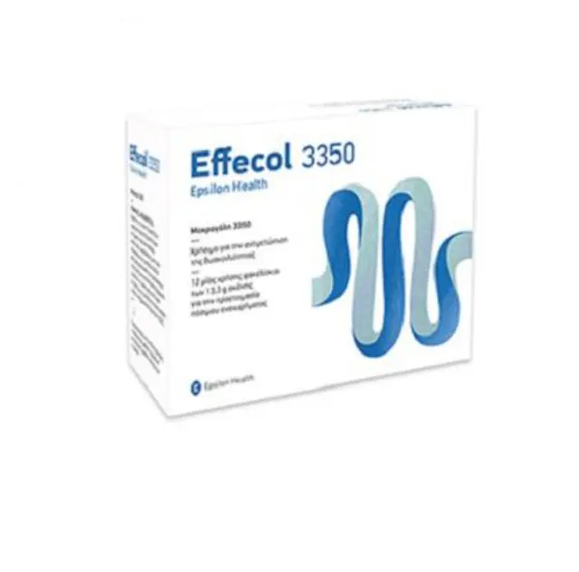 Epsilon Health Effecol 3350 Οσμωτικό Υπακτικό για την Αντιμετώπιση της Περιστασιακής & Χρόνιας Δυσκοιλιότητας, 24 sachets x 13.3gr