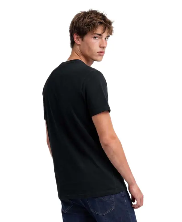 Superdry ανδρικό t-shirt κεντημένο λογότυπο D1 OVIN ESSENTIAL M1012473A-1 2