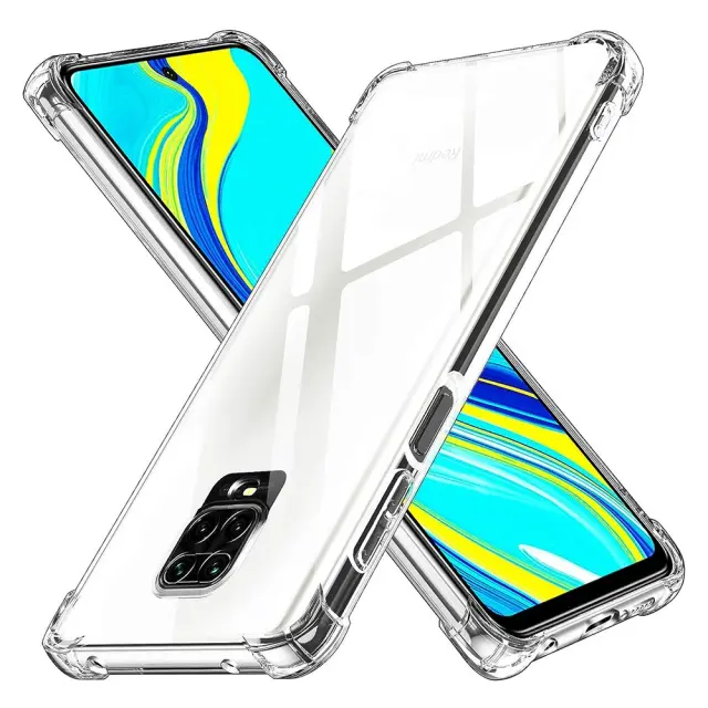 Techsuit® Shockproof Θήκη για Redmi Note 9S/9 Pro/9 Pro Max- Clear