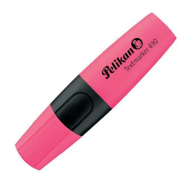 Pelikan Μαρκαδόρος Υπογράμμισης Textmarker 490 Ροζ (940395)