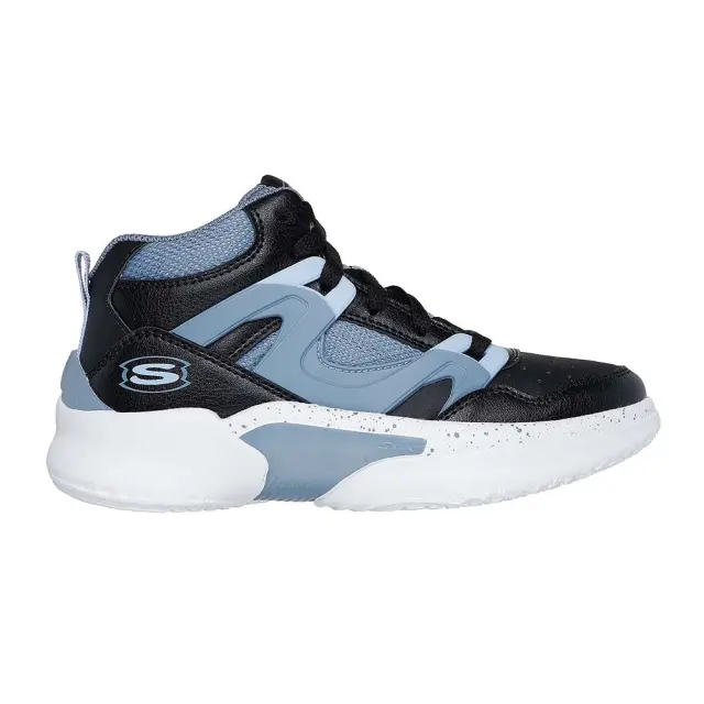 Skechers Boy's SKX Court Hype Street Hooper Μαύρο 406073L-BKGY (Skechers) - 30