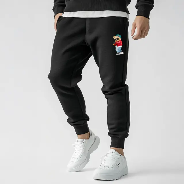 Φόρμα Noshame® Μαύρη με τύπωμα - 3025026 - XXL