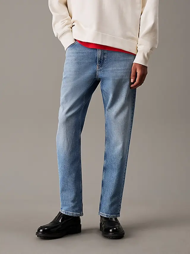 Calvin Klein - Ανδρικό Jean Dad Tapered Denim J30J327174-1AA Μπλε - W29 L32 2