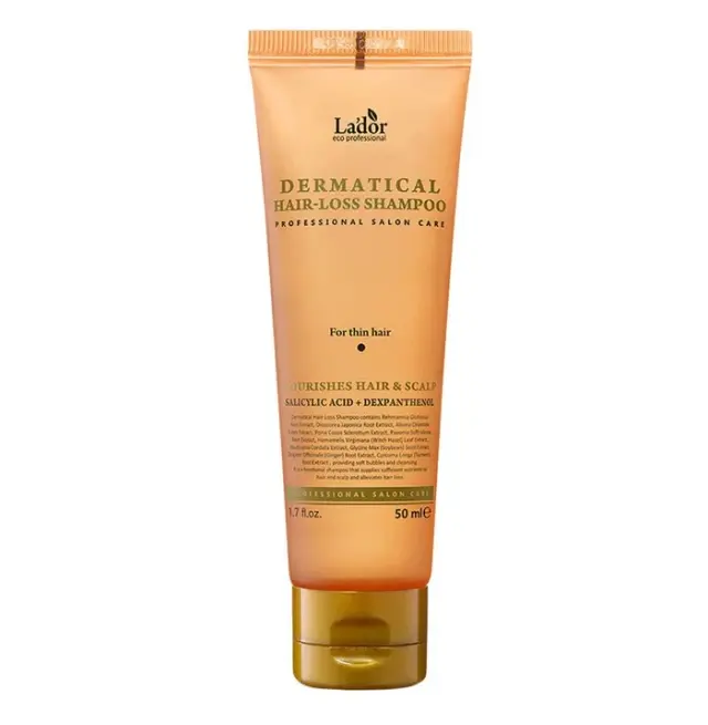 Lador Dermatical Hair-Loss Shampoo For Thin Hair κατά της Τριχόπτωσης για λεπτά μαλλιά – Sulfate-Free χωρίς θειικά άλατα 50ml