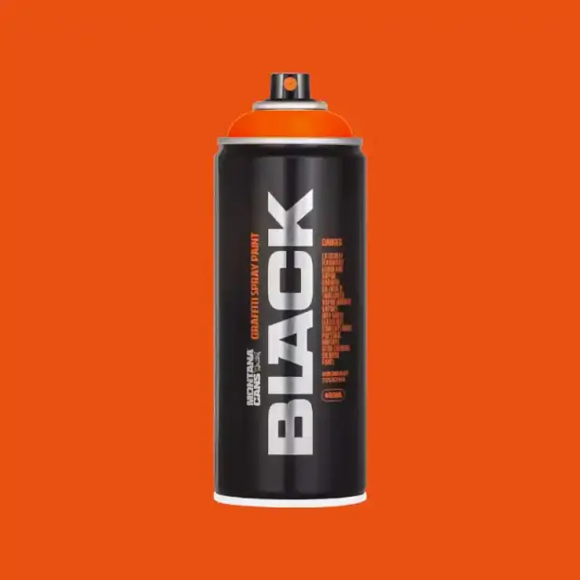 Montana Black Spray Paint 400ml BLK-2085 Halloween