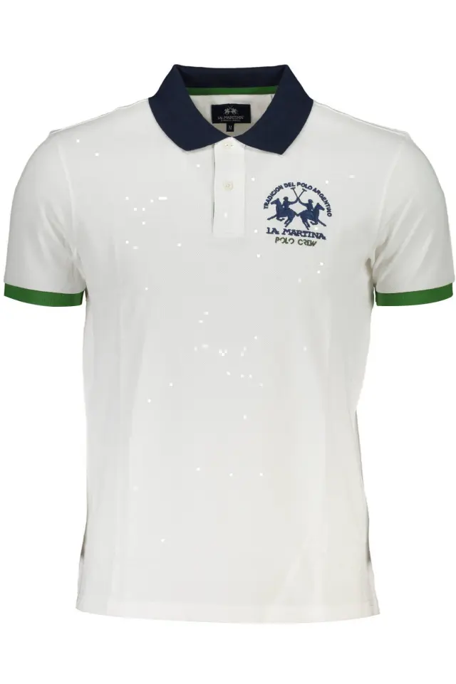 T-Shirt La Martina XMP310-PK031-00001 Άσπρο - XL