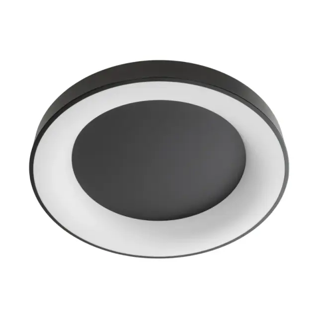 SALEM LED Φωτιστικό Οροφής CCT με Χειριστήριο Dimmable 105Watt Μαύρο Ματ KLV-101-0281 3