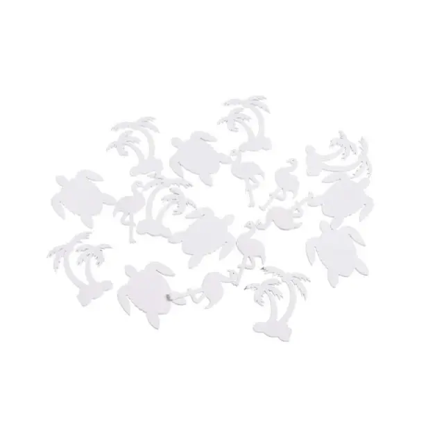 Ξύλινα διακοσμητικά Summer mix 1, 18 τεμ,