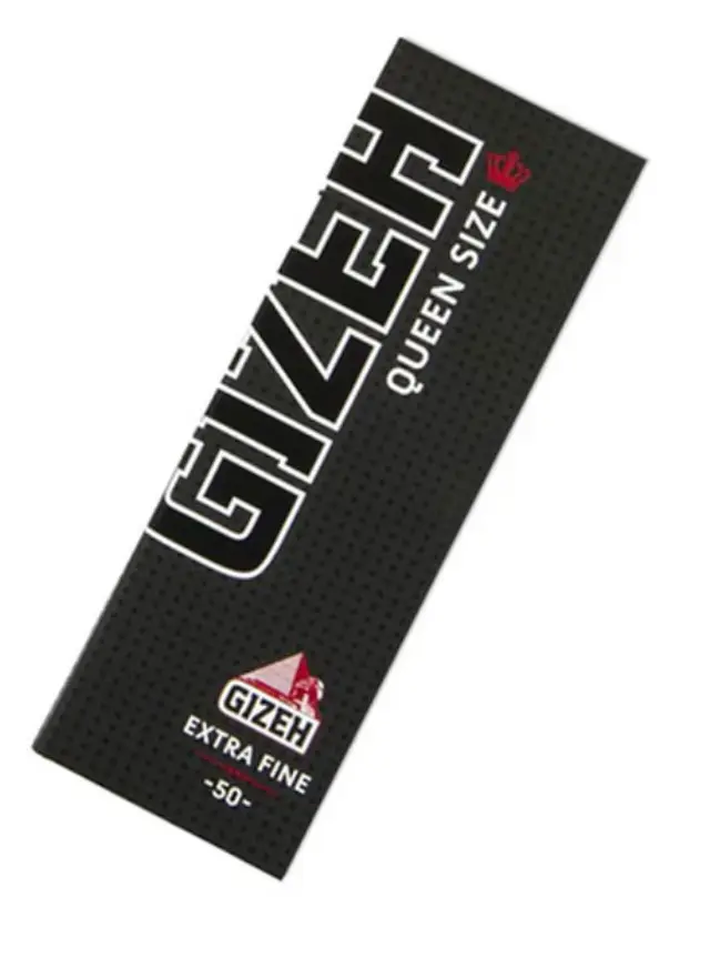 GIZEH Χαρτάκια Black Extra Fine 50φ. - Μαύρο 50τεμ. 2