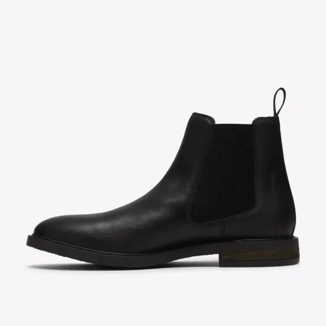 Clarks Jaxen Easy Δερμάτινο Ανδρικό Μποτάκιο Black (26327365) - 41 2
