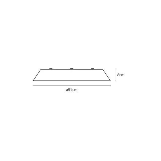 Woody 04580/CE/NW/W/51 Φωτιστικό LED οροφής Φυσικό ξύλο 2