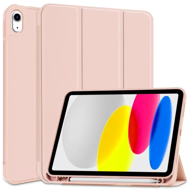 Tech-protect Sc με Βάση για Pen Apple iPad 10.9 2022 (10 Gen) / 11 2025 (11 Gen) Pink