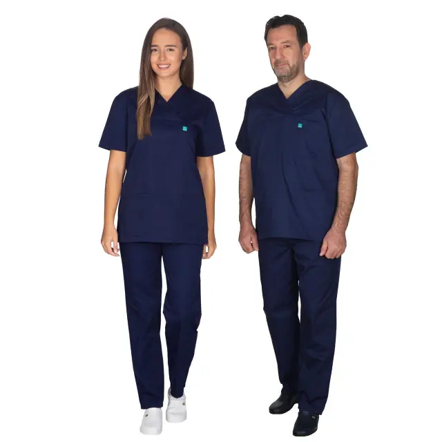 Ιατρική Στολή Unisex – Σκούρο Μπλε XXS-8XL - Large