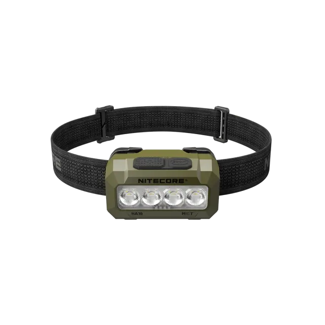 ΦΑΚΟΣ LED NITECORE HEADLAMP HA19, 600 lumens MCT, RGB, CRI, Green