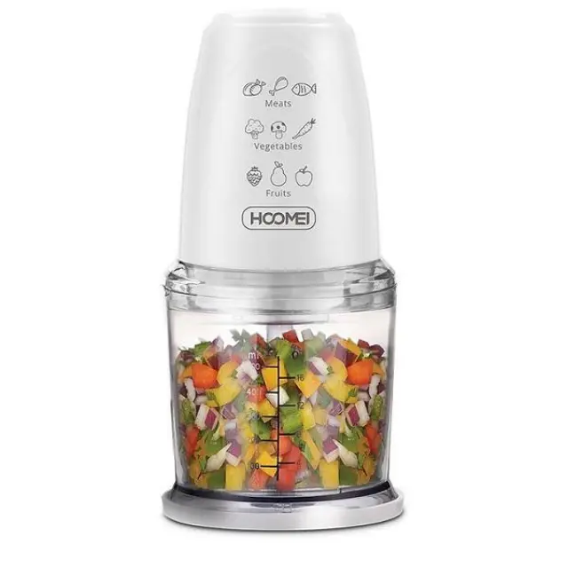 Πολυκόπτης Multi 260W με Δοχείο 500ml Hoomei HM-6280W Λευκό