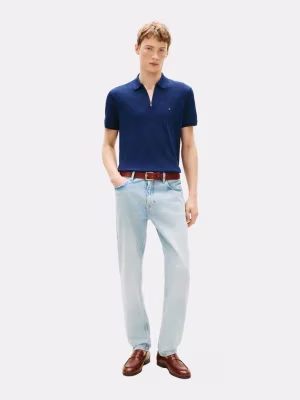 Tommy Hilfiger Ανδρική Μπλούζα με Φερμουάρ Μπλε Μπλε 3