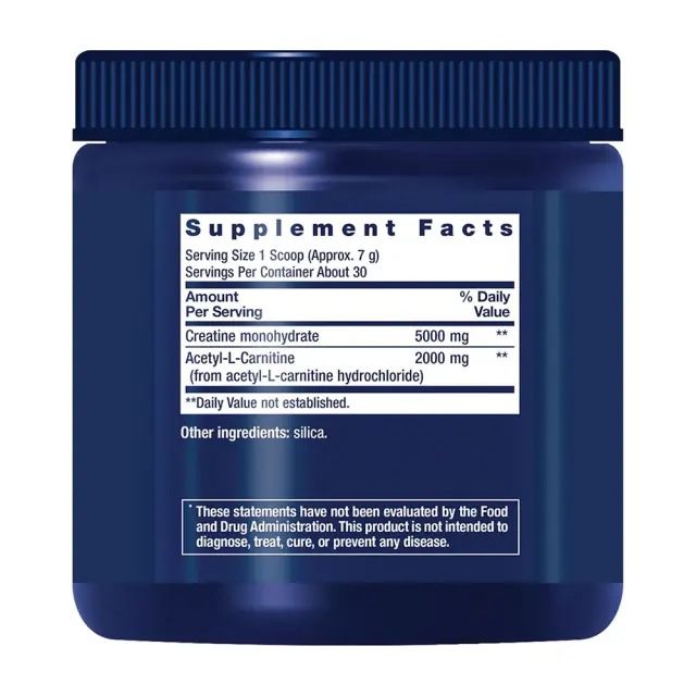 Life Extension Creatine & Acetyl-L-Carnitine Energy Plus 2