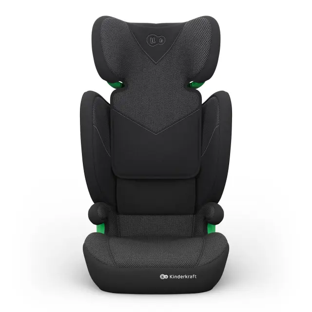 Kinderkraft Junior Fix 2 Plus i-Size Παιδικό Κάθισμα Αυτοκινήτου 100-150cm ISOFIX Black 3