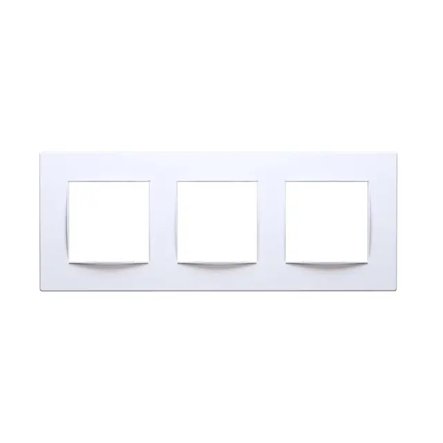 PRIME CLASSIC ΠΛΑΙΣΙΟ 3 ΘΕΣΕΩΝ ΛΕΥΚΟ IP20 / 1000120201