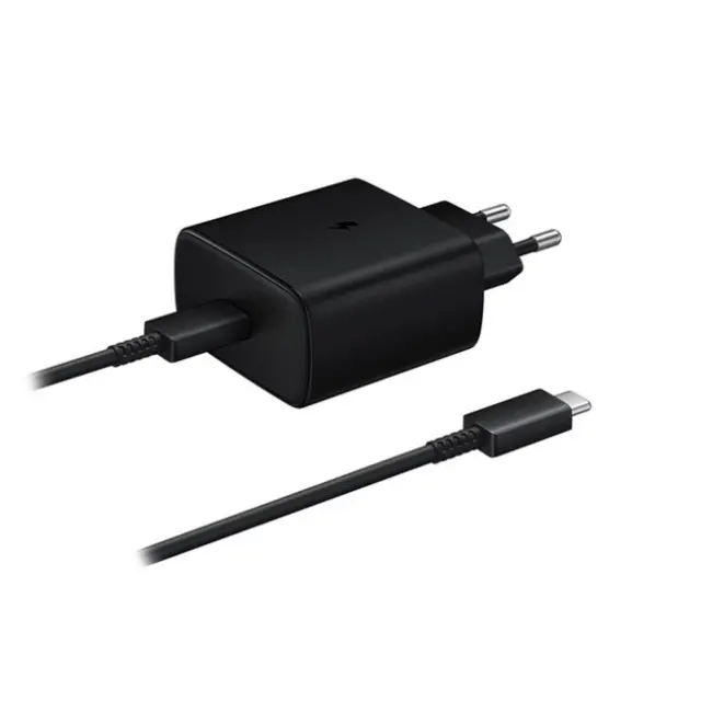 Samsung Φορτιστής EP-TA845EWE 45W with USB-C Cable 45W 1.8m Black