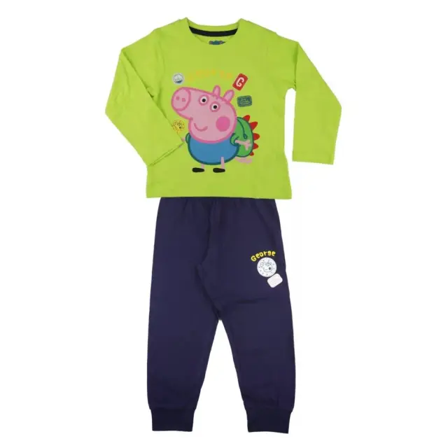 Πιτζάμα Μακρυμάνικη George Pig Lime 80202530017 - 24 M (92cm)