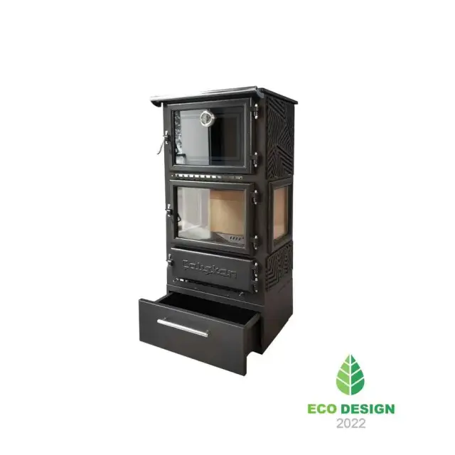 Caliskan 306-3D ενεργειακή σόμπα ξύλου με φούρνο BOX 2