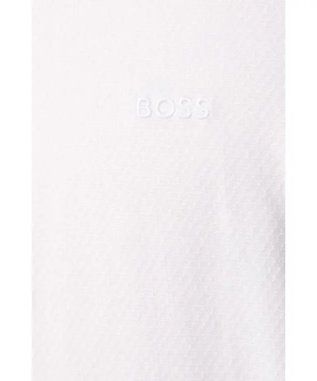 Hugo Boss - Ανδρικό Μακρυμάνικο Πουκάμισο Regular Fit Relegant 6M 50569606-100 Λευκό 3