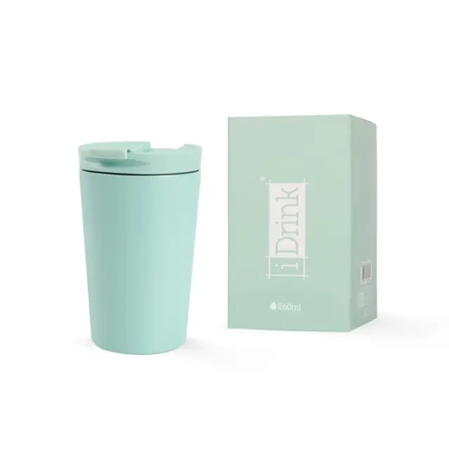 Κούπα I Drink ID0238 Travel Mug 260ml Green Mint/ 139000238 (i-Total)