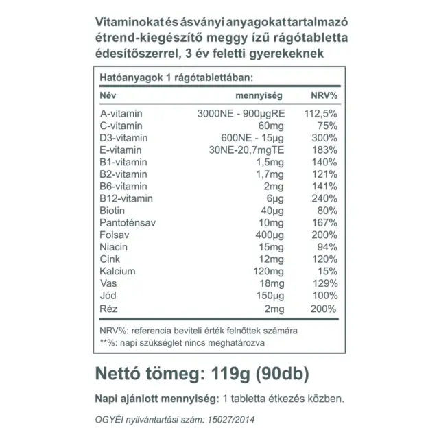 Vitaking Multivitamin for Children 3