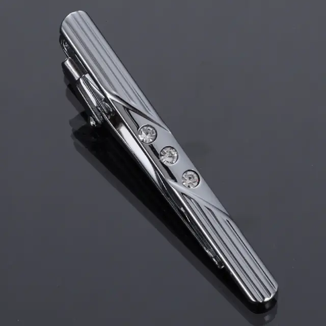 Ασημί Κλιπ Γραβάτας 6 cm – LGTC-T13/4 2
