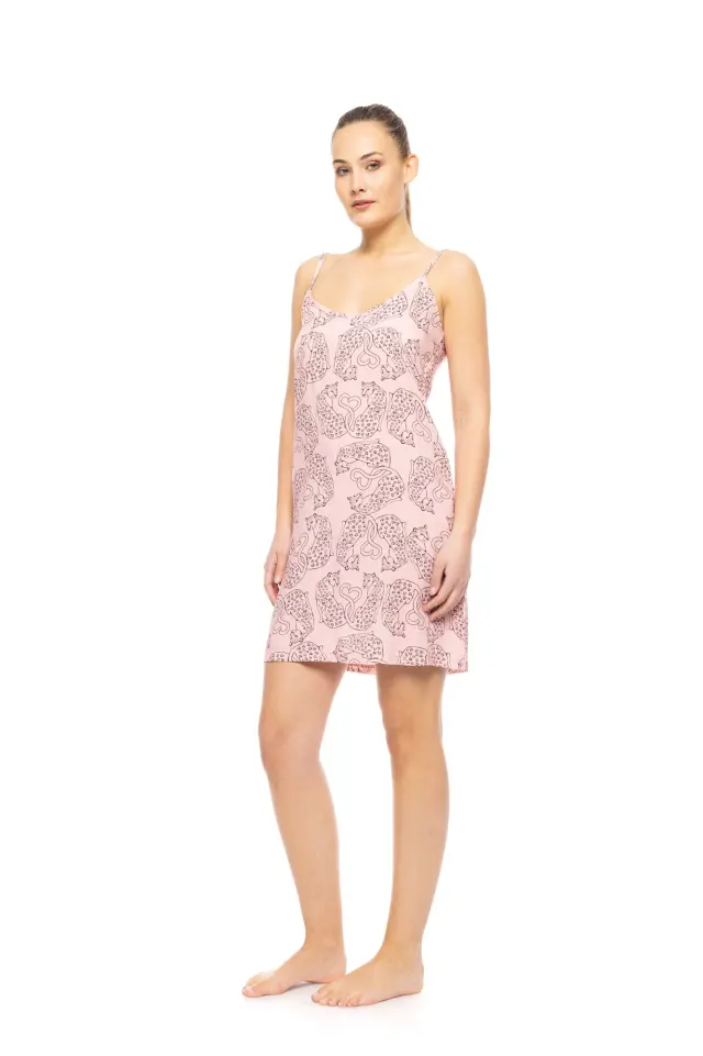 W1805 - Type - NIGHTGOWN ROSE LEOPARD 2