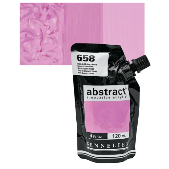 Ακρυλικό Sennelier Abstract 658 Quinacridone Pink - 120ml