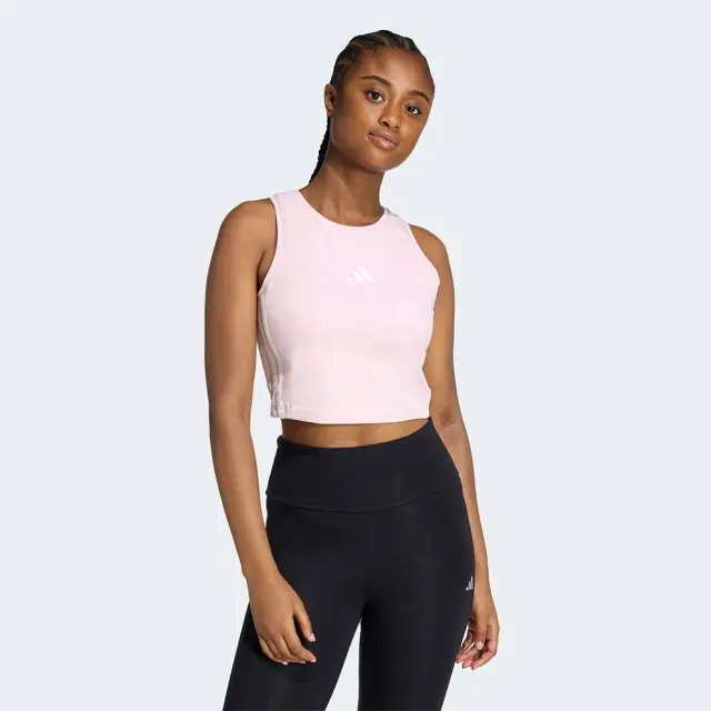 adidas crop top Γυναικείο βαμβάκι με ελαστάν KC5182 - S