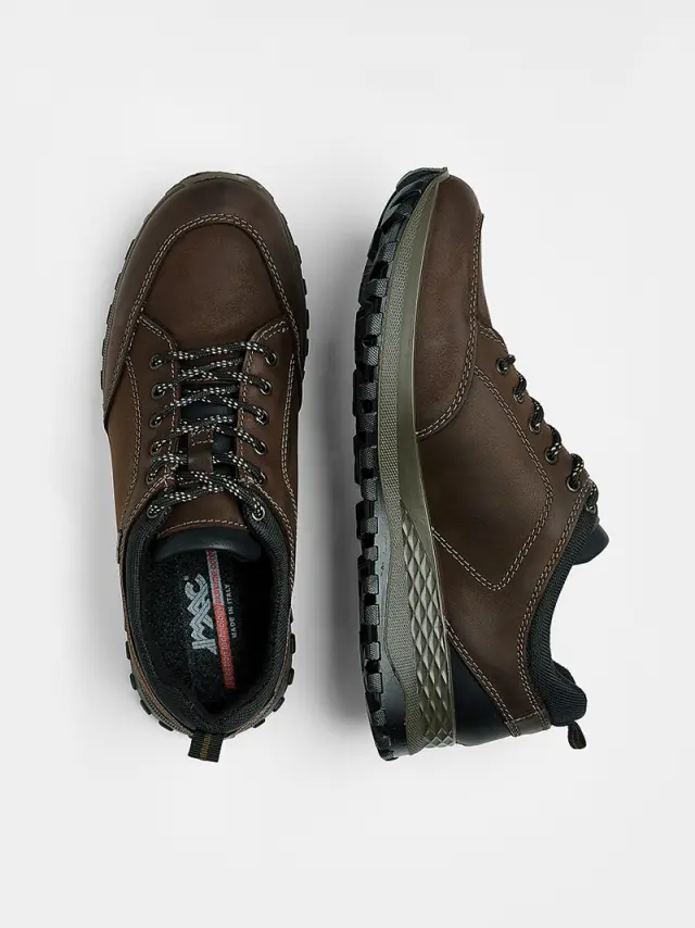 Imac Sneakers Ανδρικό δέρμα Καφέ IMA/853078 CAFFE 3