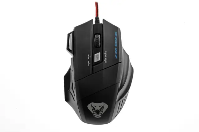 Ενσύρματο Ποντίκι Media-Tech COBRA PRO MT1115 6 Πλήκτρων + Ροδέλα Κύλισης Μαύρο 3