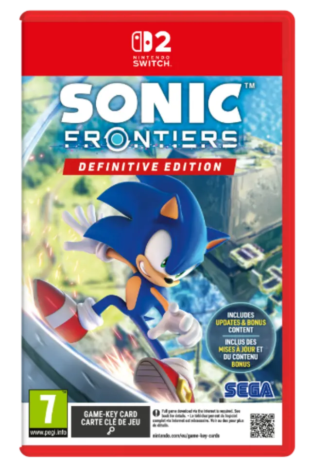 Sonic Frontiers Definitive Edition - Nintendo Switch 2