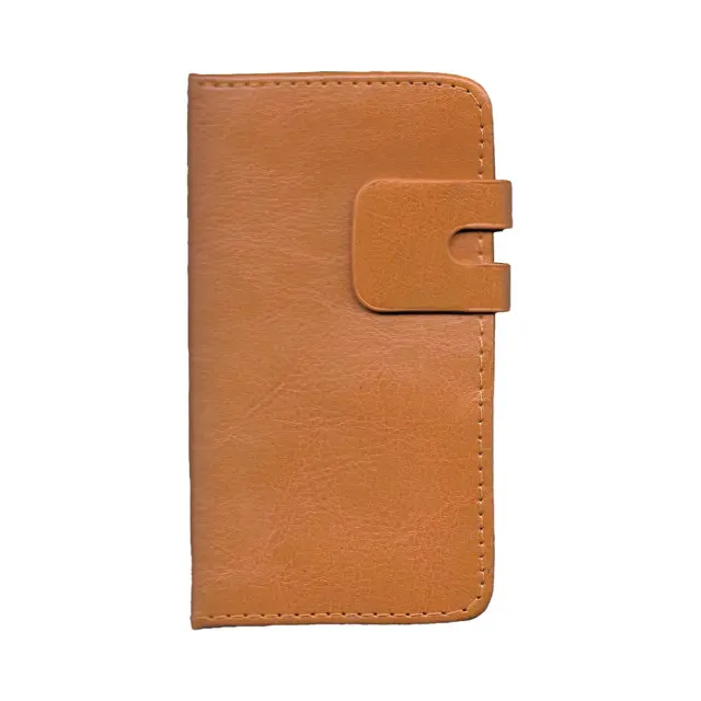 Θήκη Βιβλίο Leather Book Case With Clip Για Samsung Galaxy Ace 4 LTE Καφέ