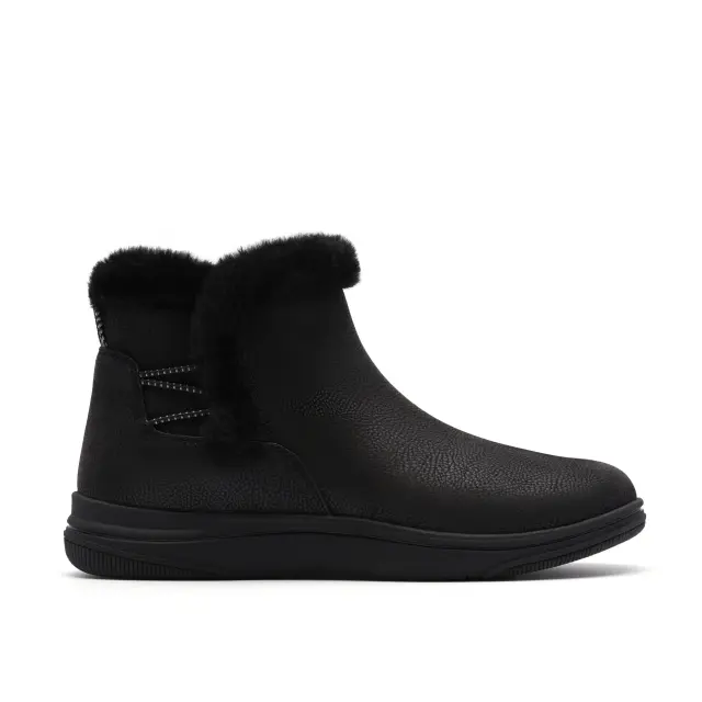 Clarks γυναικείο ανατομικό μποτάκι χιονιού Clarks Brinkley Fur 26184190-1