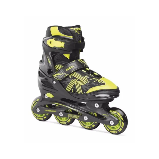 Roces Jokey 3.0 Black/Lime - Ρυθμιζόμενου μεγέθους rollers για παιδιά - 26-29