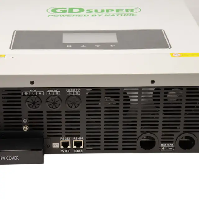 Inverter Καθαρού Ημιτόνου Υβριδικό GDSUPER 8.2kW – 8200W 48V Μονοφασικό WIFI MPPT 2