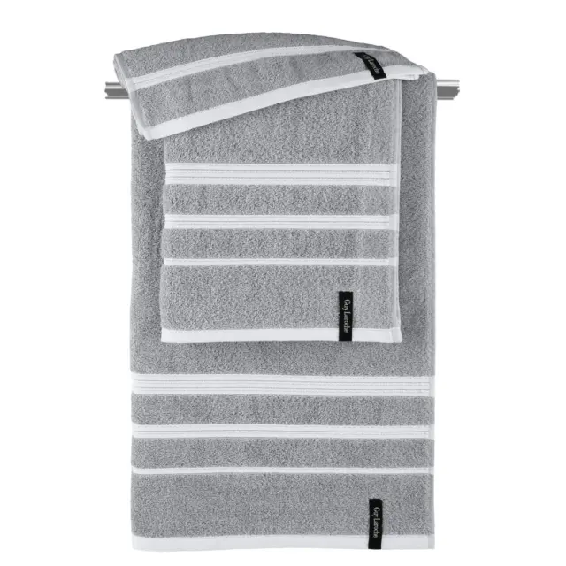 Σετ Πετσέτες 3 Τεμαχίων Guy Laroche Sofrano Grey