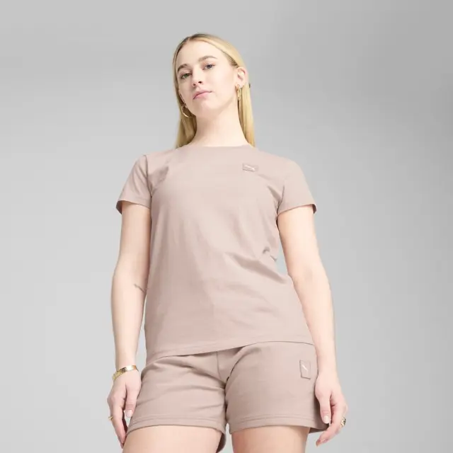 Puma Ess Elevated T-Shirt (685016-91) - Ροζ