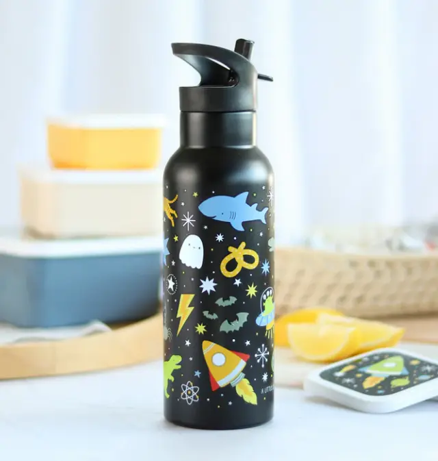 A Little Lovely Company Ανοξείδωτο Παγούρι Θερμός 500ml – Galaxy DBSXGA81 2