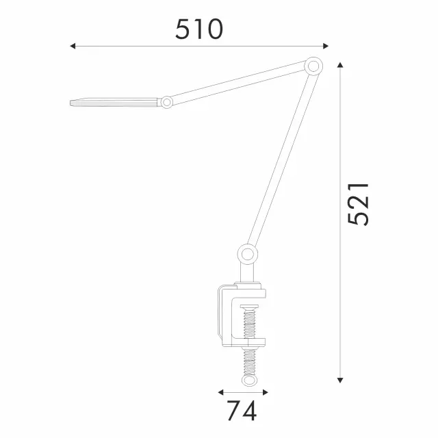 ΦΩΤΙΣΤΙΚΟ ΓΡΑΦΕΙΟΥ ΜΑΥΡΟ ΠΛΑΣΤΙΚΟ LED SMD 9W 500LM CCT 3000K-4000K-6000K IP20 / BL1293DBK 3