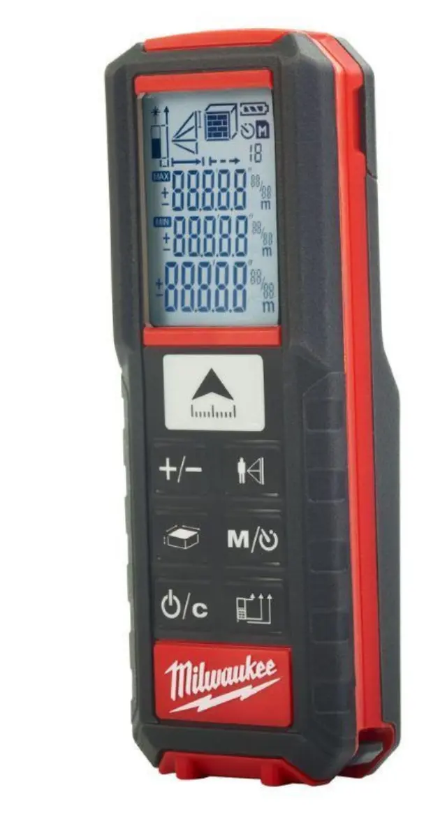 Milwaukee 4933447700 - Μέτρο Laser LDM 50 Με Δυνατότητα Μέτρησης έως 50m 2