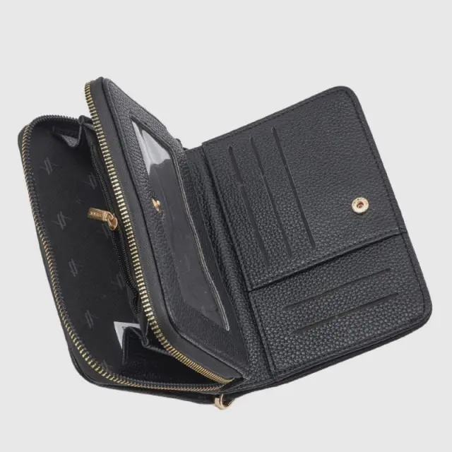 Πορτοφόλι Verde 18-0001589 Μαύρο - ONESIZE 3